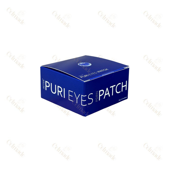 Puri Eyes PDRN Patch for under-eye hydration and brightening, ideal for reducing dark circles and puffiness.