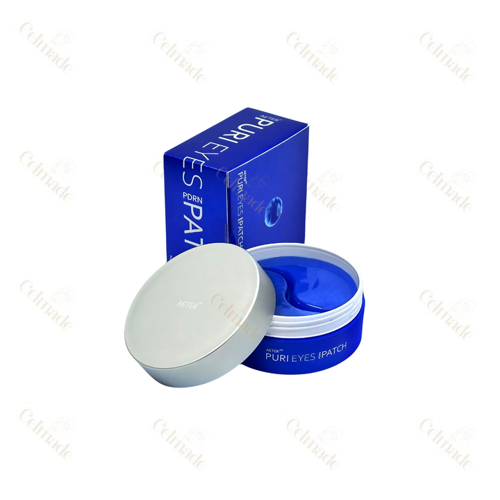 Puri Eyes PDRN Patch for under-eye hydration and brightening, ideal for reducing dark circles and puffiness.