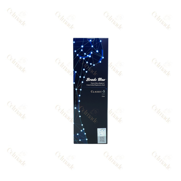 Beads Max S Body Filler, soft hyaluronic acid filler for gentle body contouring and hydration.