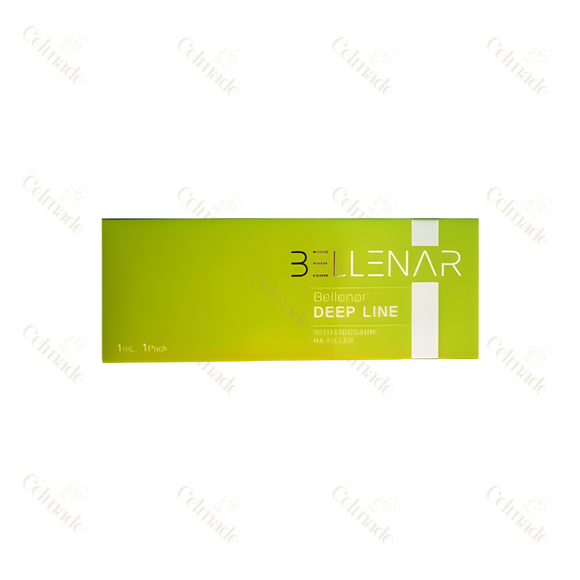 Bellenar deep line is a dermal filler that is a sterile, translucent viscoelastic gel with a derivative of H.A. In every living thing, derivative of H.A has the same structure
