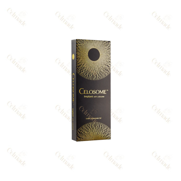 Celosome Implant hyaluronic acid filler for deep volume and facial contouring.