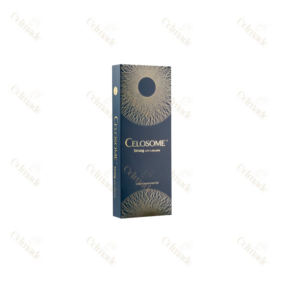 Celosome Strong hyaluronic acid filler for deep volume and facial contouring.