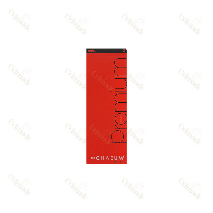 CHAEUM Premium hyaluronic acid filler for natural volume, hydration, and fine line reduction.
