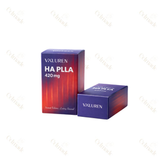 Two VoLuren HA PLLA 420 mg boxes on a white background