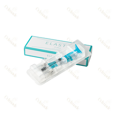 Elasty DEEP Plus hyaluronic acid filler for deep wrinkle reduction and facial contouring.