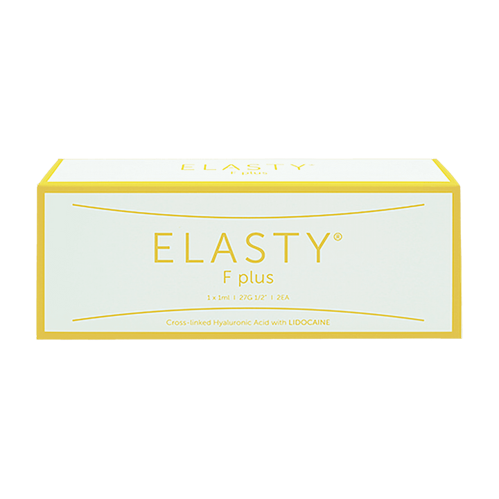 Elasty FINE Plus (1EA) hyaluronic acid filler for fine line reduction and subtle volume in delicate areas.