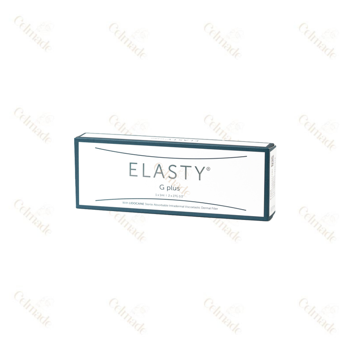 Elasty GRAND high-density hyaluronic acid filler with Lidocaine for deep volume and contouring.