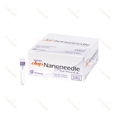 JBP Nano needle SUTW 34G (100pcs)(4mm, 6mm, 8mm).