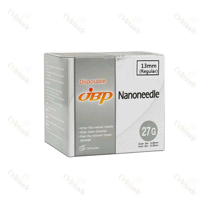 JBP Nano needle SUTW 27G (100pcs) (6mm,13mm).