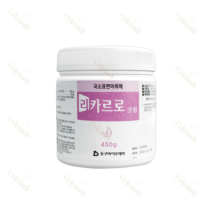 Licarlo Cream - Anesthetic cream mainly used for laser treatment, semi-permanent makeup, MTS treatment, and filler treatment. Relieves tactile sensitivity of male genitalia