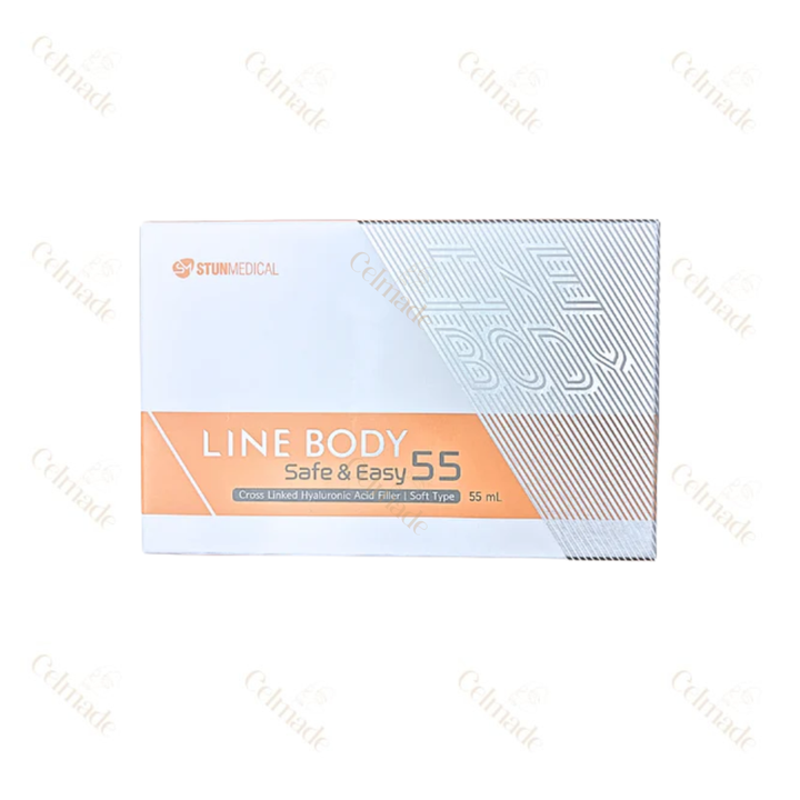 Hyaluronic acid body filler LINE BODY 55ml soft type mono-phasic gel