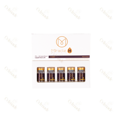 Miracle H hyaluronic acid and Polynucleotide-based skin rejuvenation treatment for hydration and elasticity.
