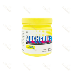 MUCHCAIN CREAM 500G professional-grade lidocaine-based numbing cream for pain relief in cosmetic and dermatological procedures.