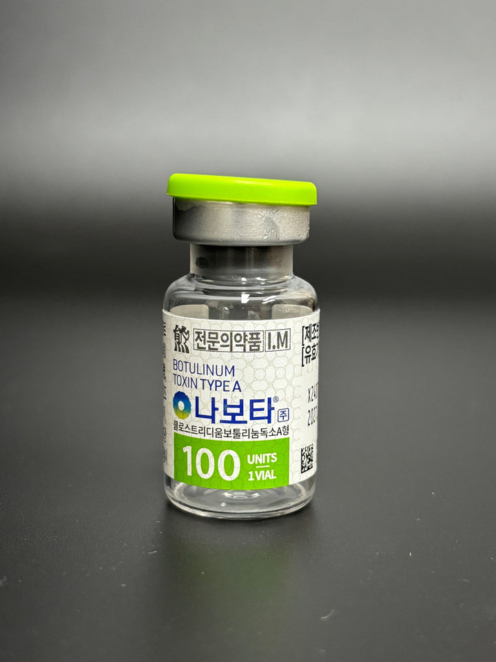 NABOTA 100 Units is a high-purity botulinum toxin type A injectable for effective wrinkle reduction and facial muscle relaxation. I