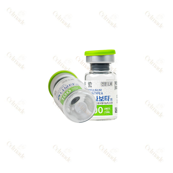 NABOTA 100 Units is a high-purity botulinum toxin type A injectable for effective wrinkle reduction and facial muscle relaxation. I