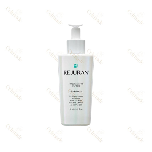 Rejuran Triple Radiance Ampoule – 30ml brightening ampoule with c-PDRN and PN for radiant skin.