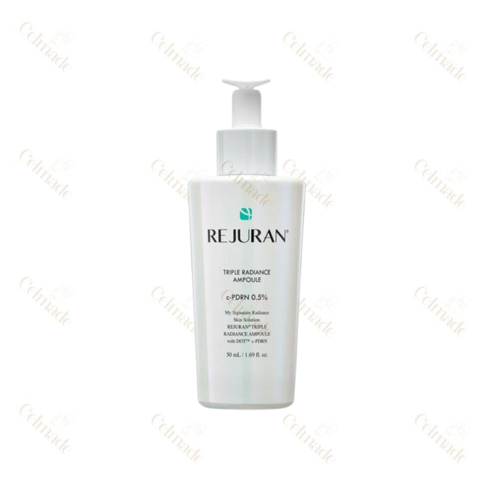 Rejuran Triple Radiance Ampoule – 30ml brightening ampoule with c-PDRN and PN for radiant skin.