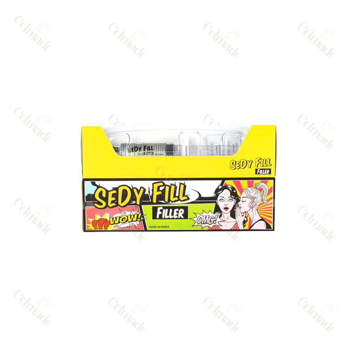 Sedy Fill 10ml high-density hyaluronic acid body filler for contouring and volume enhancement.