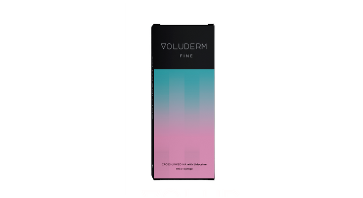 Voluderm Fine 1ml – HA filler for tear trough and superficial wrinkle correction.