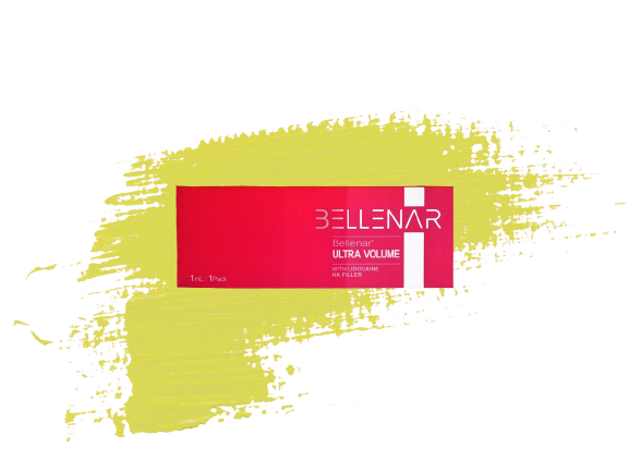 Bellenar ultra volume is a dermal filler that is a sterile, translucent viscoelastic gel with a derivative of H.A. In every living thing, derivative of H.A has the same structure