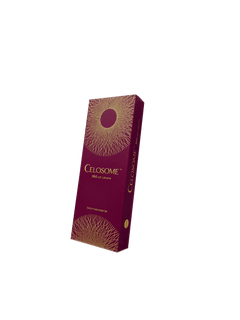 Celosome Mid hyaluronic acid filler for balanced facial volume and fine line reduction.