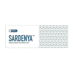 SARDENYA SHAPE high-density hyaluronic acid filler for deep contouring and facial volume.