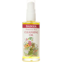 Badger Damascus Rose Cleansing Oil.